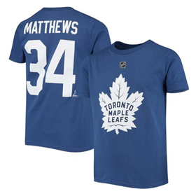 T-SHIRT NHL TORONTO BLUE MATTHEWS JR