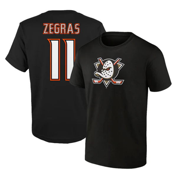T-SHIRT NHL ANAHEIM ZEGRAS JR