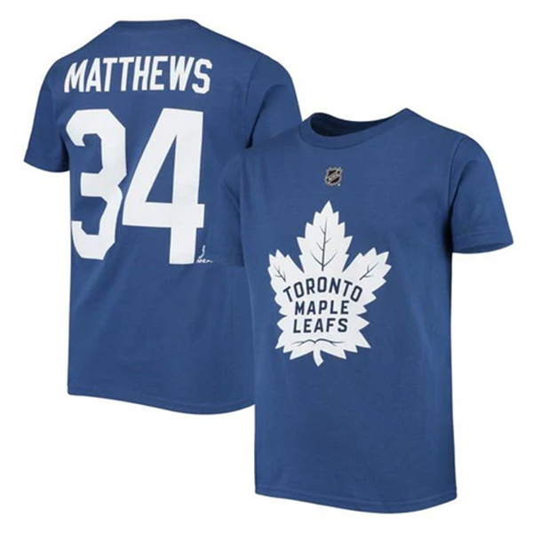 T-SHIRT NHL NEW TORONTO MATTHEWS JR