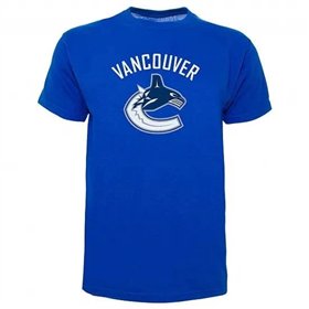 T-SHIRT NHL VANCOUVER BLEU JR