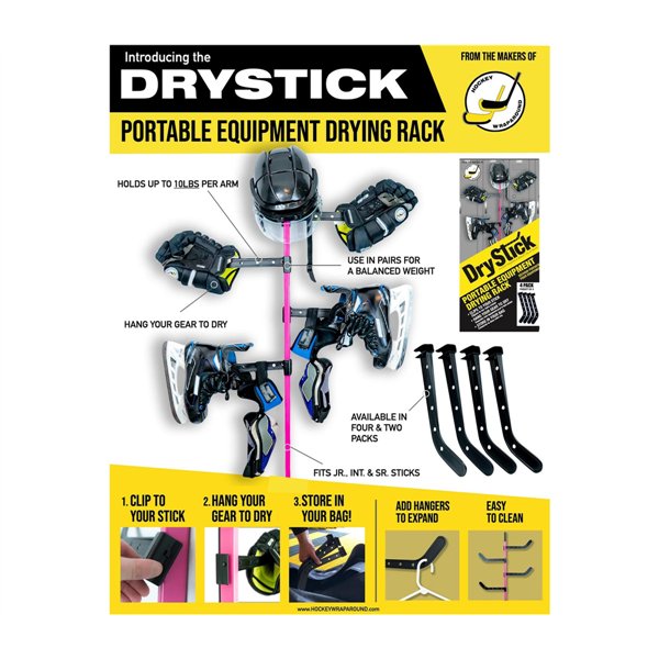 DRY STICK WRAPAROUD PQT OF 4